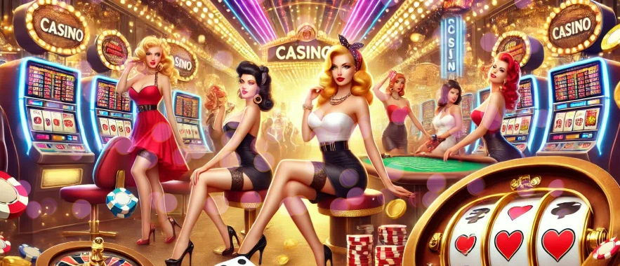 Pin-Up Casino games and live dealer entertainment available after login, including slots, roulette, and jackpot tables.